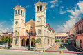 The Metropolitan church in the center of Lixouri